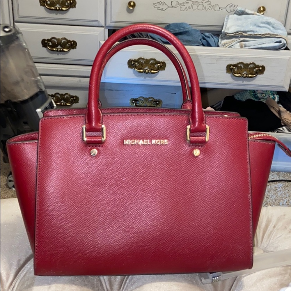 Michael Kors Red Purse